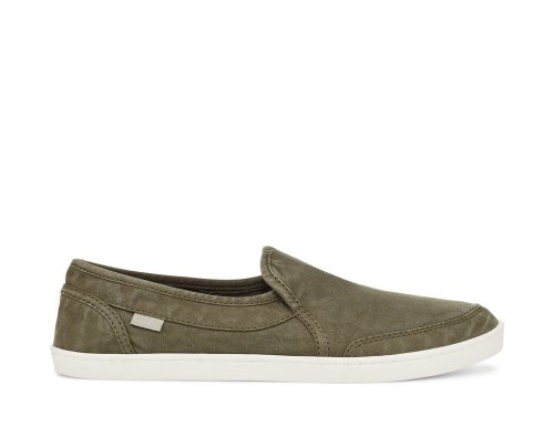 Női Tornacipő - Sanuk Pair O Dice Slip-on - Sanuk Zöld Cipő RQYZTG124